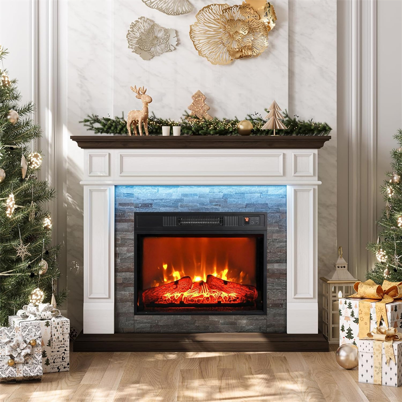 44 Electric Fireplace Mantel, 